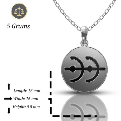 Moon Necklace - Custom Engraved Locket Necklace, Silver or Gold Name Necklace, Charm Pendant, Handmade Gift for Him, Personalized Jewelry