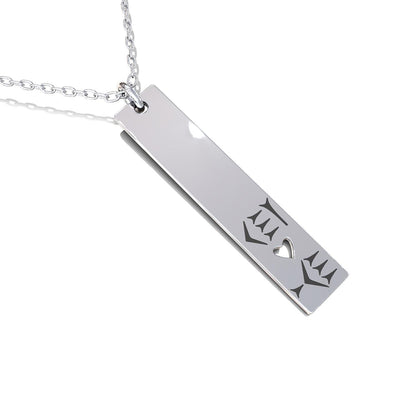 Sumerian Cuneiform Bar Necklace,Gold Silver Tablet Pendant,Personalized Name Charm, Men's Necklace, Birthday Gift for,handmade,Her-gold bar