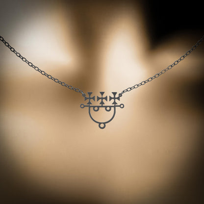 Sitri Sigil Necklace,Occult Pendant,Gothic Witchcraft Jewelry,Wiccan Demon Charm,Silver & Gold Witch Necklace,Gift for Her-handmade pendant