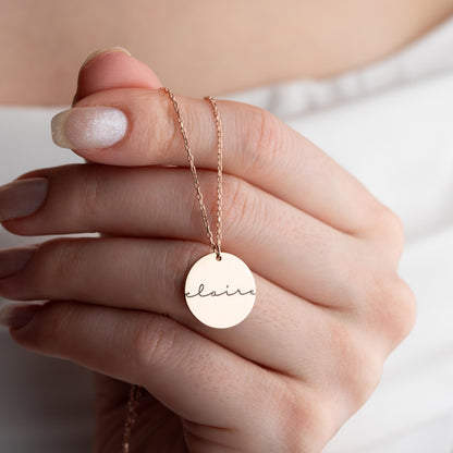 Personalized Locket Necklace – Gold Locket, Custom Jewelry Gift for Her or Him, Anniversary, Birthday, Thoughtful Personalized Gift Idea