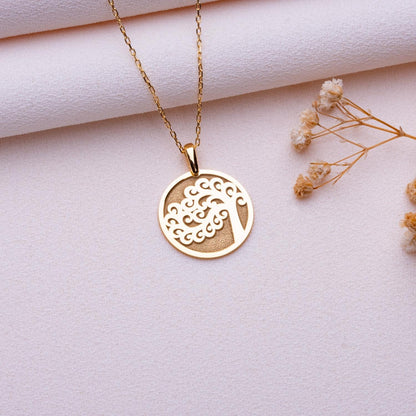 Tree of Life Necklace • Gold Silver Family Tree Pendant • Anniversary Gift•Dainty Initial Jewelry•Gift for Her•Statement Necklace for Women