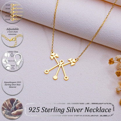 Marbas Sigil Necklace – Witch Sigil Pendant, Protection Spell Jewelry, Lucifer Lilith Custom Sigil, Goth Halloween Necklace, Gift for Her