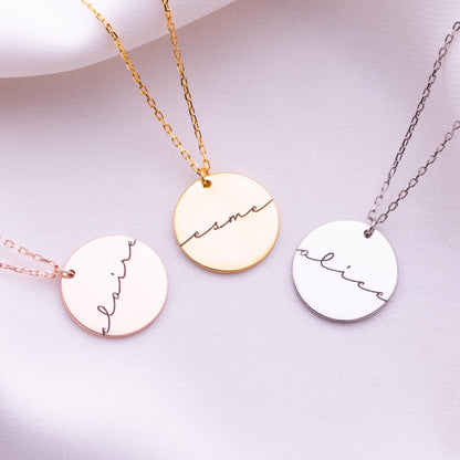 Personalized Locket Necklace – Gold Locket, Custom Jewelry Gift for Her or Him, Anniversary, Birthday, Thoughtful Personalized Gift Idea
