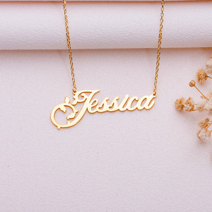 Kids Name Necklace • Custom Jewelry Gift for Mom-Dainty Sentimental Pendant-Personalized Name Charm for Valentine or Baby Gift-handmade gift