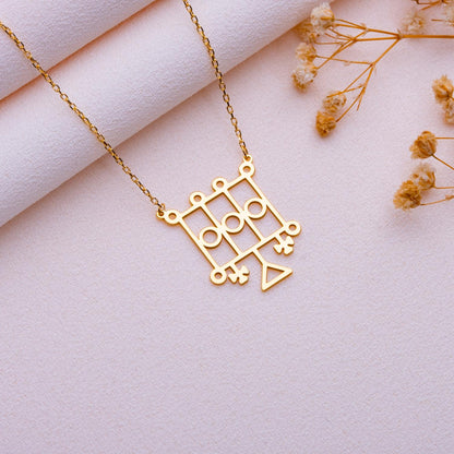 Furcas Sigil Necklace • Lucifer Lilith Astaroth Protection Pendant•Custom Supernatural Sigil • Gothic Halloween Witch Necklace-handmade gift