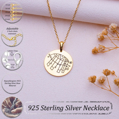 Bifrons Sigil Necklace • Protection Pendant • Lilith Custom Sigil • Gothic Witch Jewelry • Halloween Necklace • Handmade Supernatural Gift