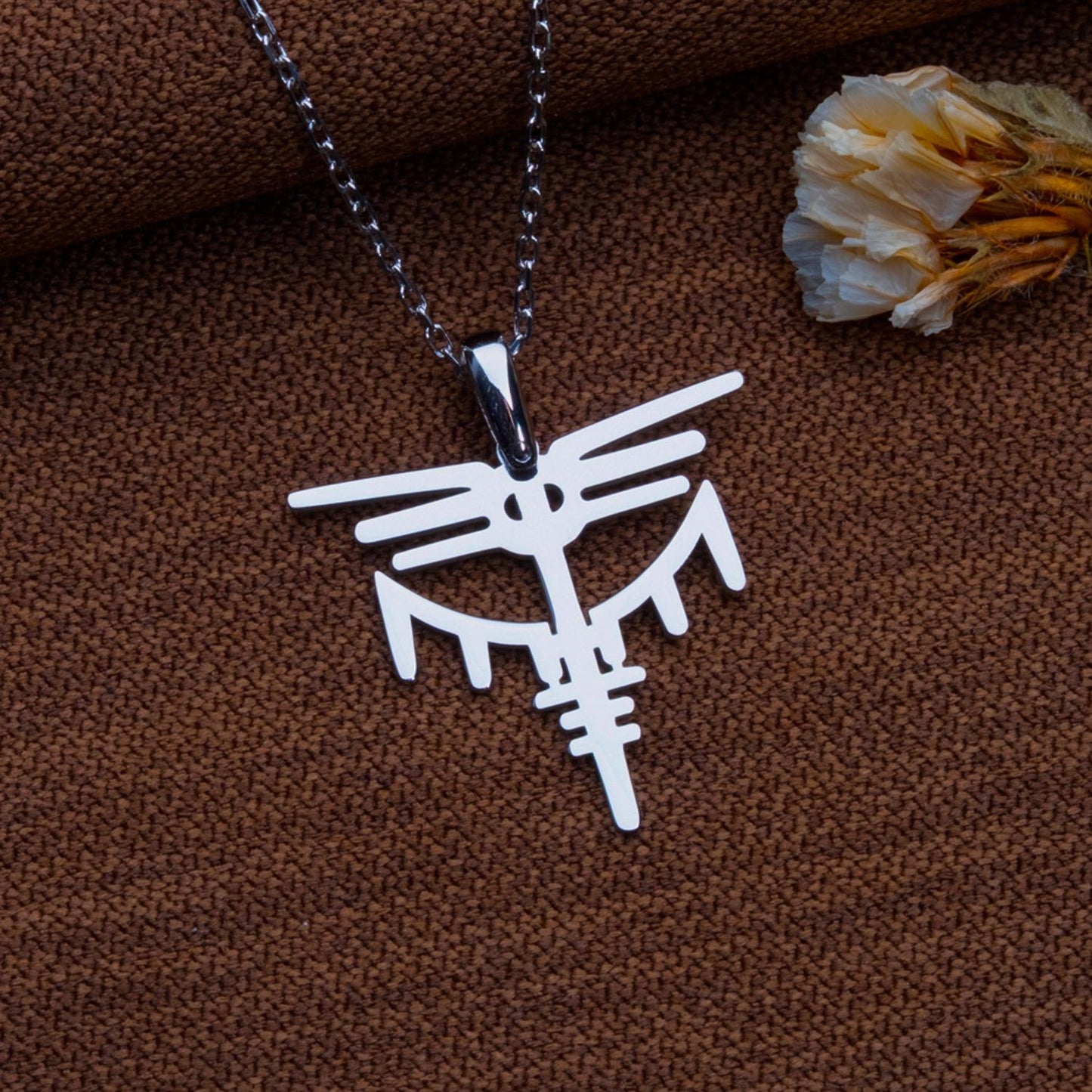 Valkyrie Pendant Necklace – Dragon Statement Jewelry,Handmade Medieval Festival Necklace for Women,Unique Gift for Her,Valkyrie Necklace