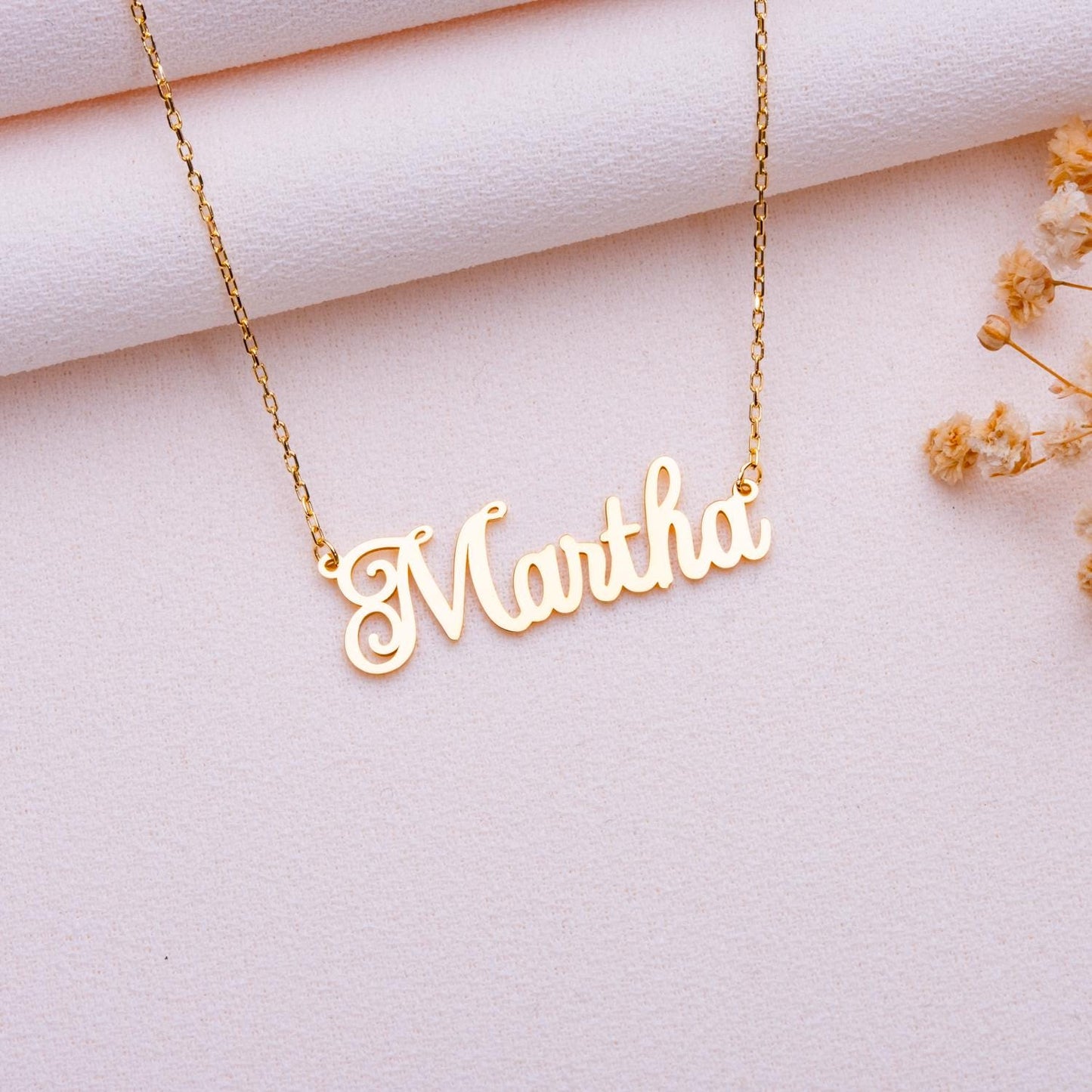 Custom Name Charm Necklace • Personalized Jewelry for Grandma • Anniversary or Graduation Gift • Dainty Everyday Pendant-Necklace for mom