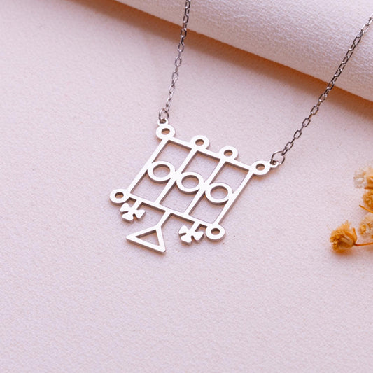 Furcas Sigil Necklace • Goetia Demon Pendant • Occult Jewelry • Solomon Seal Amulet • Kabbalah Protection Talisman • Dark Symbolic Gift
