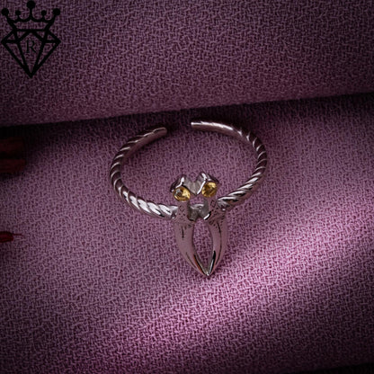 Adjustable Dagger Ring – Gold Sword Ring for Women, Elden Ring-Inspired Medieval Jewelry, Silver Signet Style, Birthstone Ring, Gift for Her