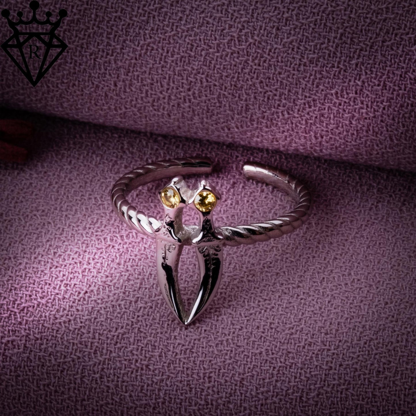 Adjustable Dagger Ring – Gold Sword Ring for Women, Elden Ring-Inspired Medieval Jewelry, Silver Signet Style, Birthstone Ring, Gift for Her