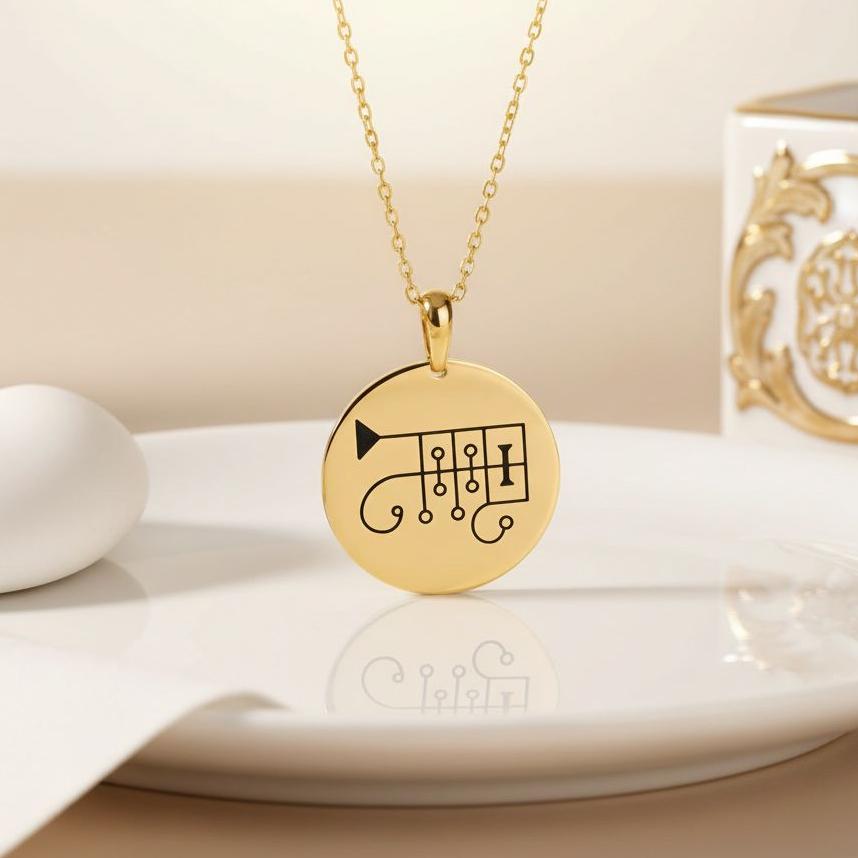 Ronove Sigil Necklace | 925 Sterling Silver for Occult Lovers | Gothic Esoteric Talisman | Mystical Protection Gift