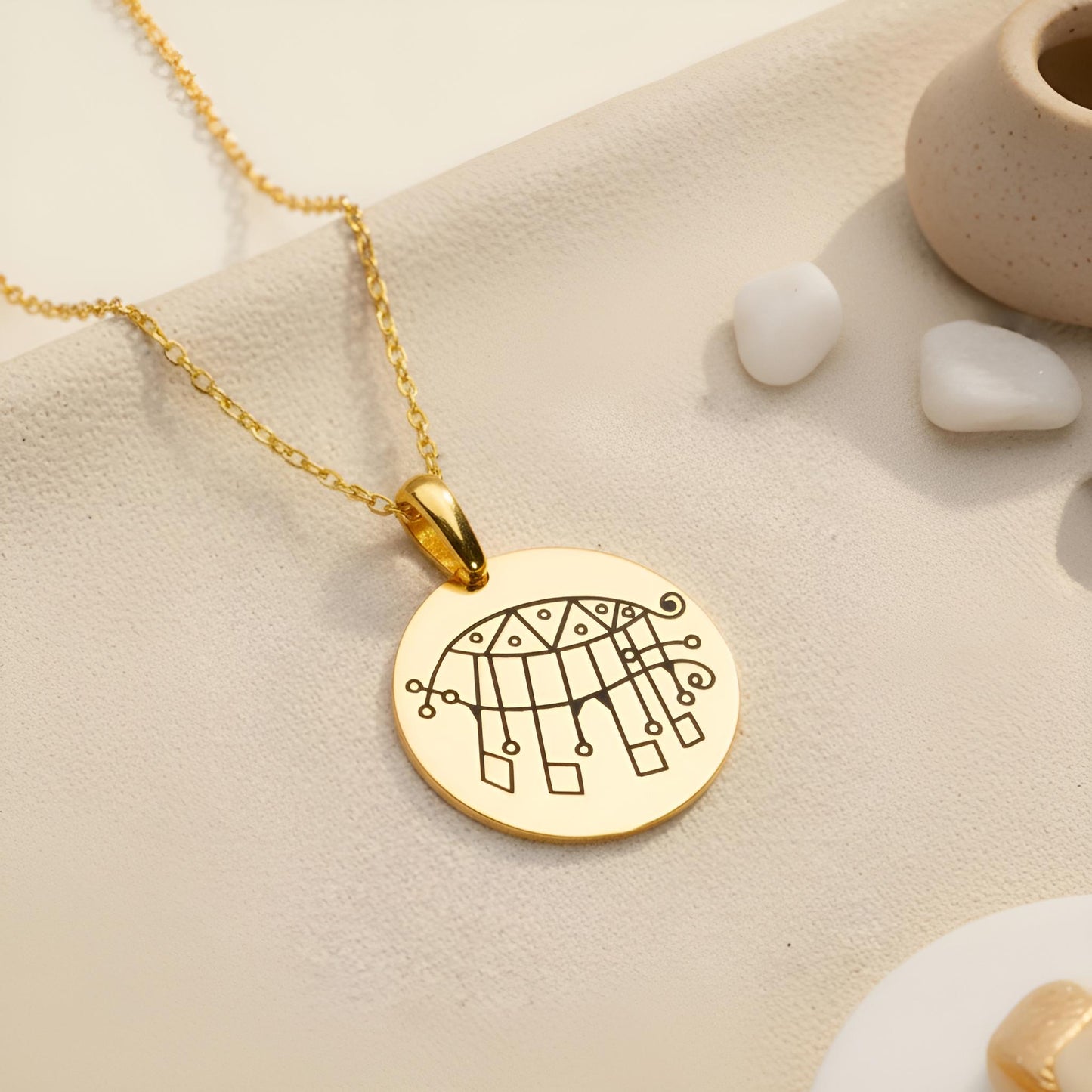 Bifrons Sigil Necklace | 925 Sterling Silver Unisex Jewelry | Gothic Occult Amulet | Meaningful Spiritual Gift