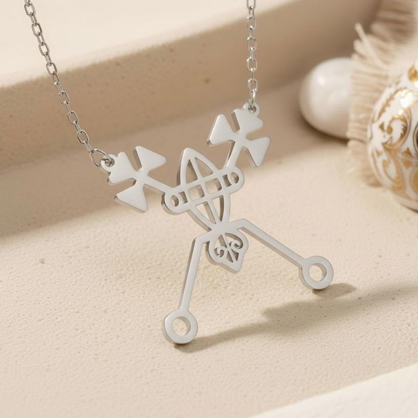 Bael Sigil Necklace | 925 Sterling Silver Unisex Pendant | Goetia Occult Symbol Jewelry | Gothic Spiritual Gift
