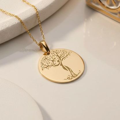 Tree of Life Necklace | 925 Sterling Silver Women | Celtic Symbolic Jewelry | Family Meaningful Gift