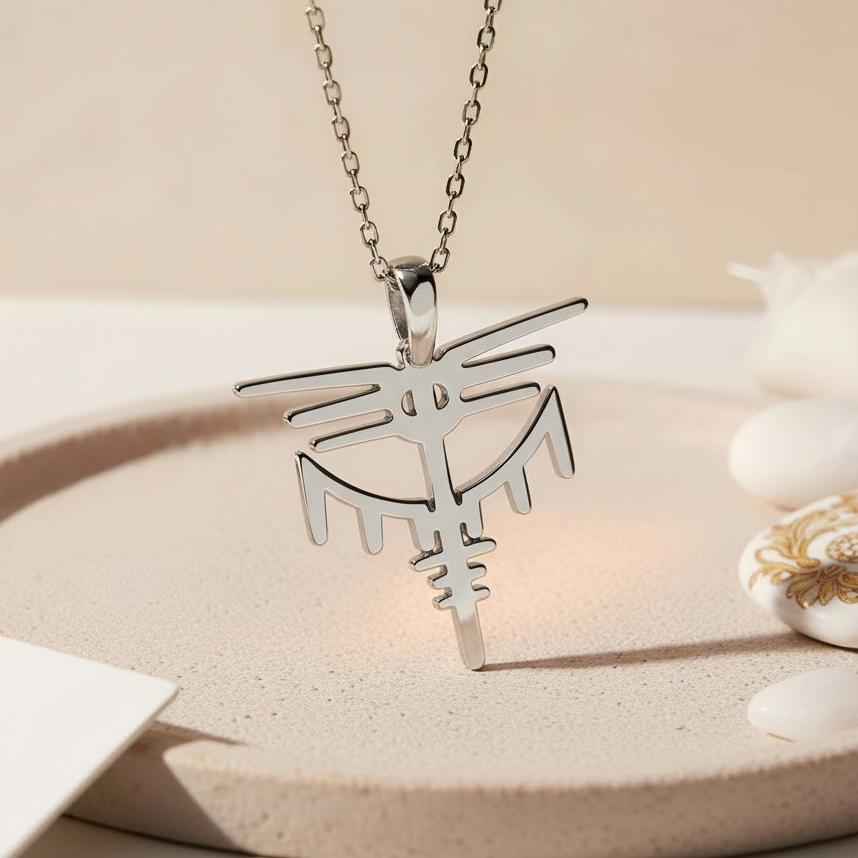 Valkyrie Dragon Pendant | 925 Sterling Silver Jewelry | Norse Viking Myth Symbol | Warrior Spirit Gift