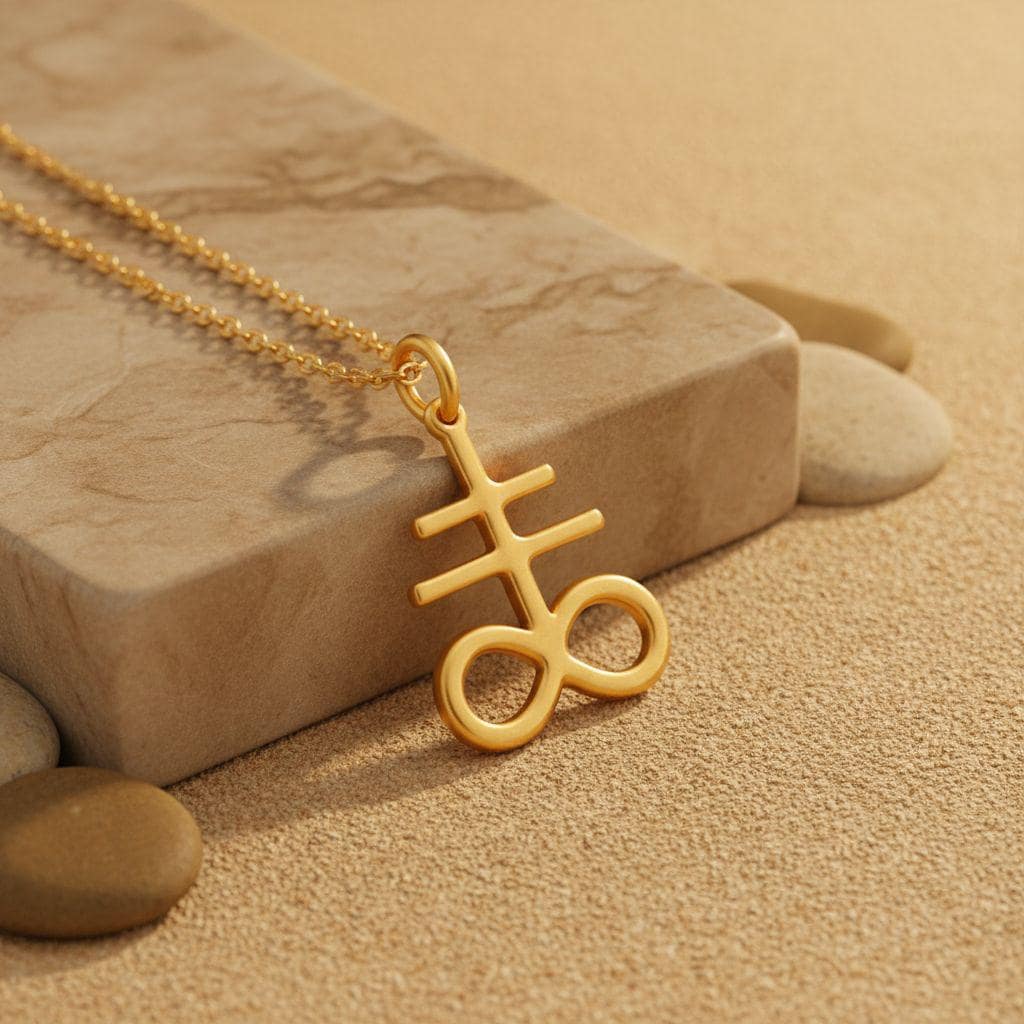 Leviathan Cross Necklace | 925 Sterling Silver | Gothic Alchemy Spiritual | Meaningful Occult Gift