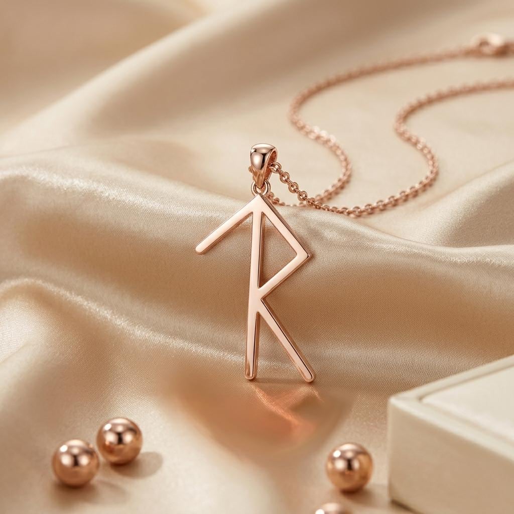 Viking Success Legal | Sterling Silver Jewelry | Viking Rune Pendant | Symbolic Protection Gift
