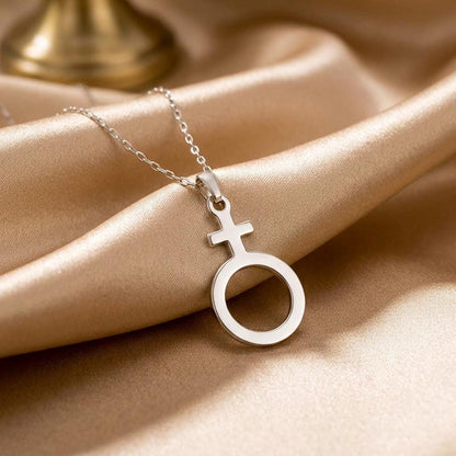 Antimony Necklace | 925 Sterling Silver | Alchemical Symbolism | Thoughtful Gift