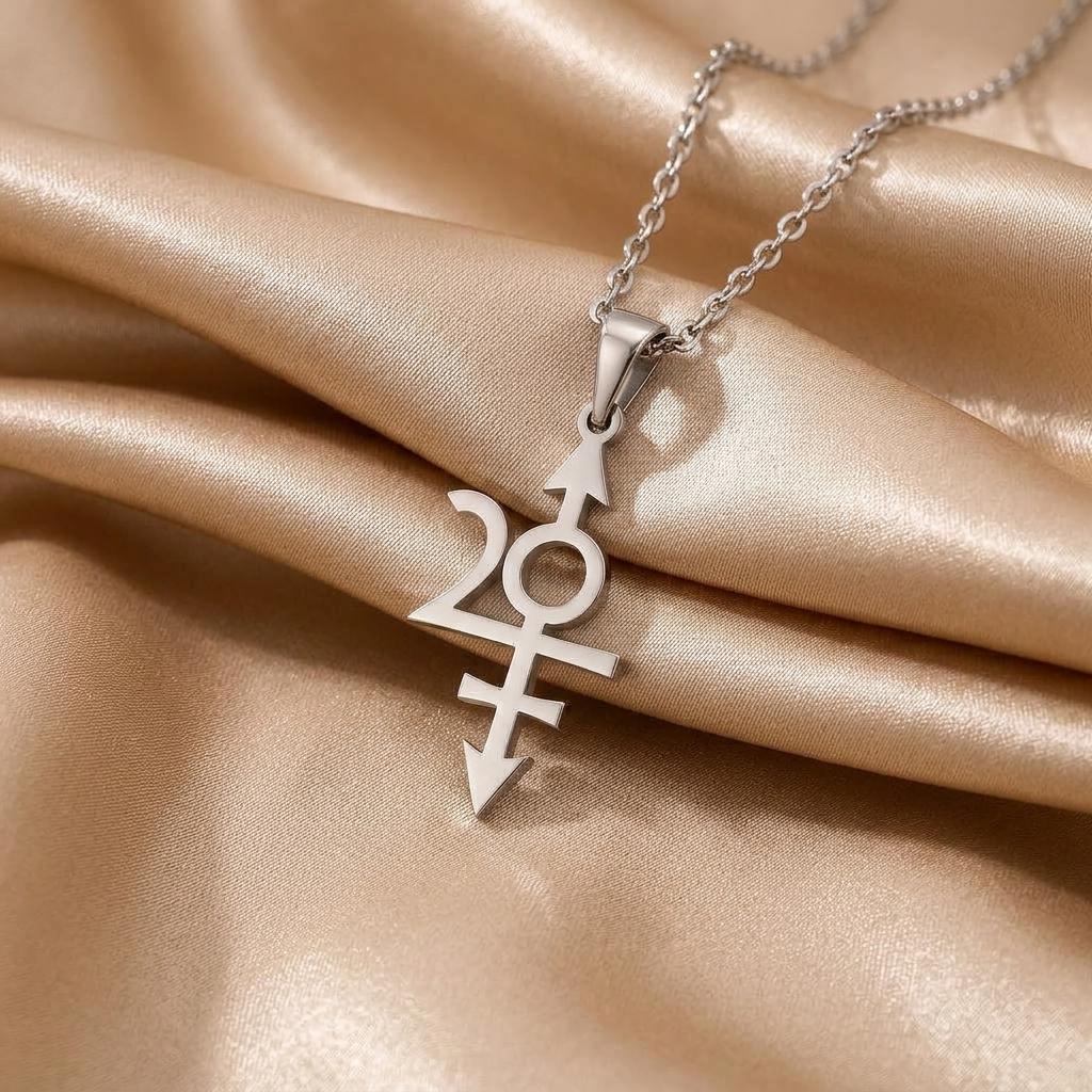 Nibiru Symbol Necklace | 925 Sterling Silver | Cosmic Symbolism | Meaningful Gift