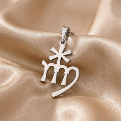 Astraea Symbol Necklace 925 Sterling Silver Handmade Astrological Pendant | Celestial Jewelry| Mythological,Zodiac |Meaningful Keepsake Gift