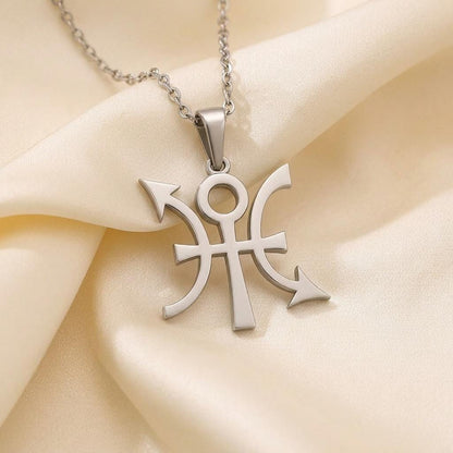 Cetus Symbol Necklace 925 Sterling Silver Handmade Astrological Pendant | Sterling Silver Jewelry | Celestial & Mythological