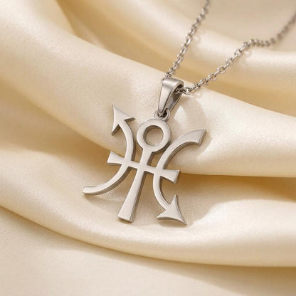 Cetus Symbol Necklace 925 Sterling Silver Handmade Astrological Pendant | Sterling Silver Jewelry | Celestial & Mythological