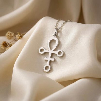 Anubis Symbol Necklace: | 925 Sterling Silver | Egyptian Mythology Theme | Spiritual Protection Gift