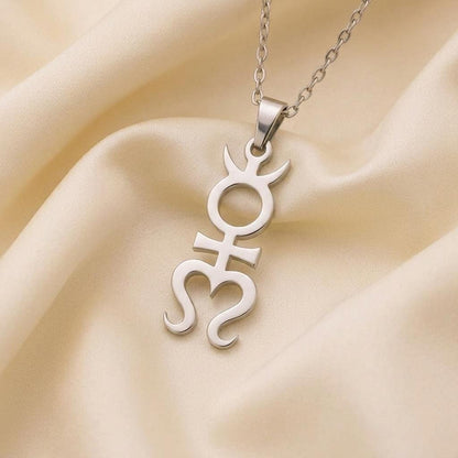 Mithras Pendant Necklace, Sterling Silver, Spiritual Symbol (Unisex) | For Spiritual Seekers | Mystical Ancient Symbolism