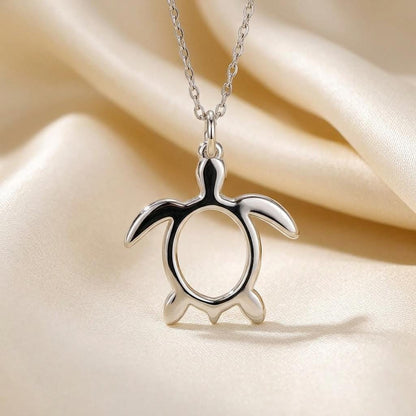 Sea Turtle Necklace | 925 Sterling Silver | Ocean Spirit Jewelry | Meaningful Gift for Beach Lovers