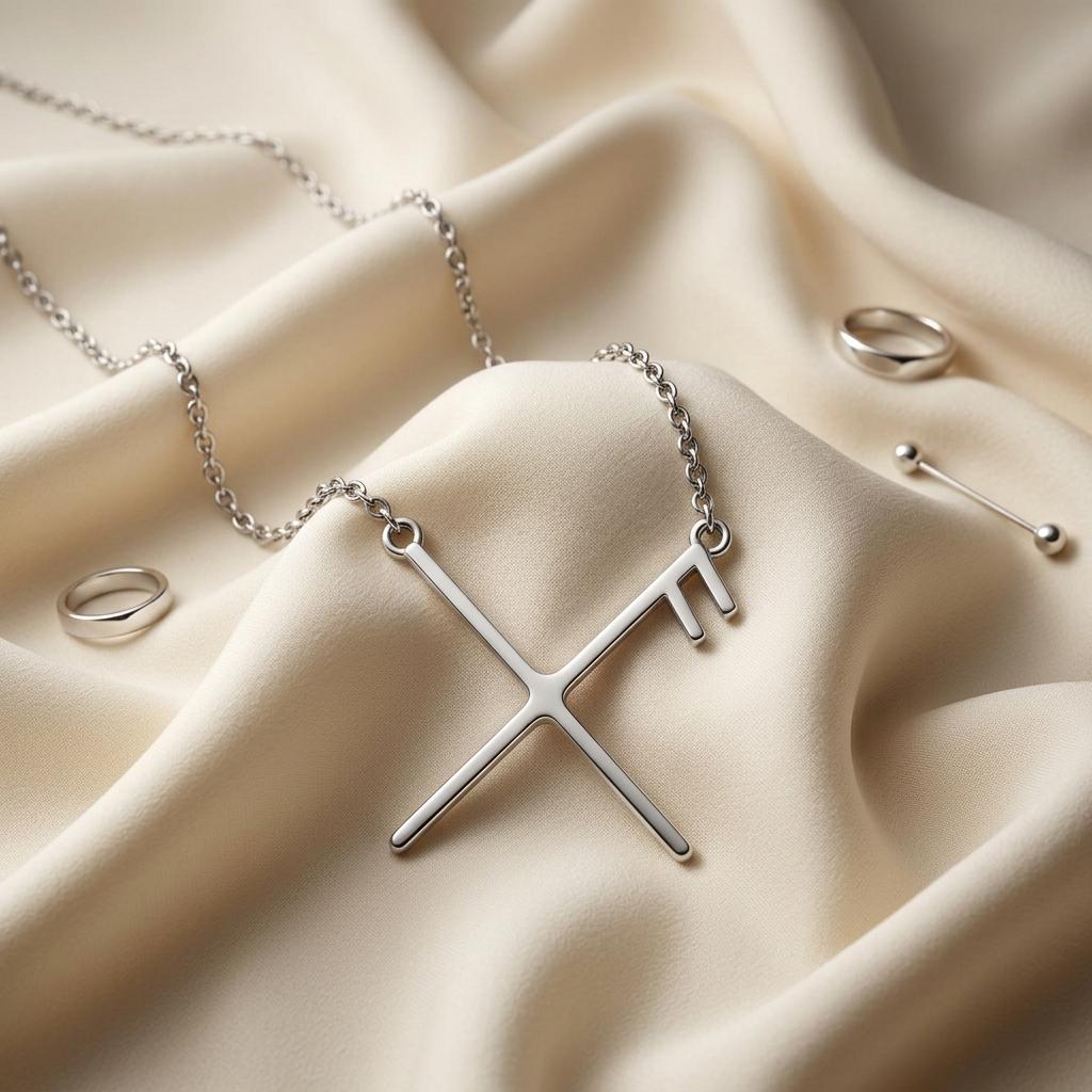Viking Good luck / Good fortune Pendant Necklace | 925 Sterling Silver Jewelry | Norse Runic Symbol Theme | Meaningful Good Luck Gift