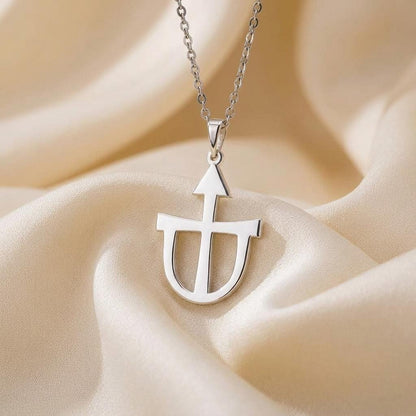 Teutonia Symbol Necklace | 925 Sterling Silver | Symbolic & Unique Design | Meaningful Gift for Him/Her