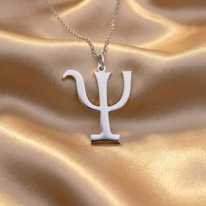 Psyche Symbol Necklace | 925 Sterling Silver | Psychology Symbol | Meaningful Gift
