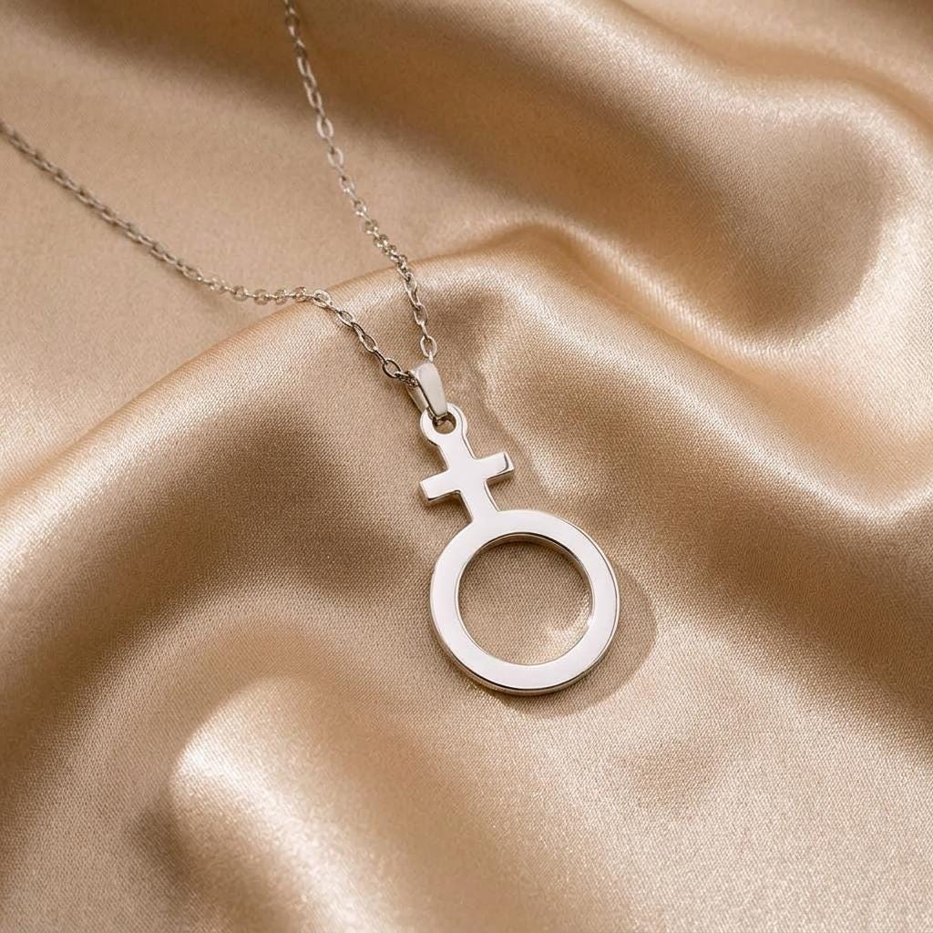 Antimony Necklace | 925 Sterling Silver | Alchemical Symbolism | Thoughtful Gift