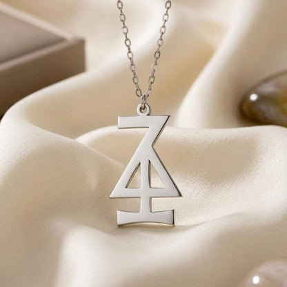 Hansa Asteroid Symbol Necklace | 925 Sterling Silver | Celestial Symbolism | Unique Symbolic Gift