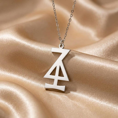 Hansa Asteroid Symbol Necklace | 925 Sterling Silver | Celestial Symbolism | Unique Symbolic Gift
