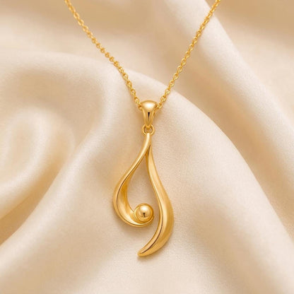 Asymmetrical Aura Pendant | 925 Sterling Silver | Modern Abstract Design | Meaningful Gift for Her