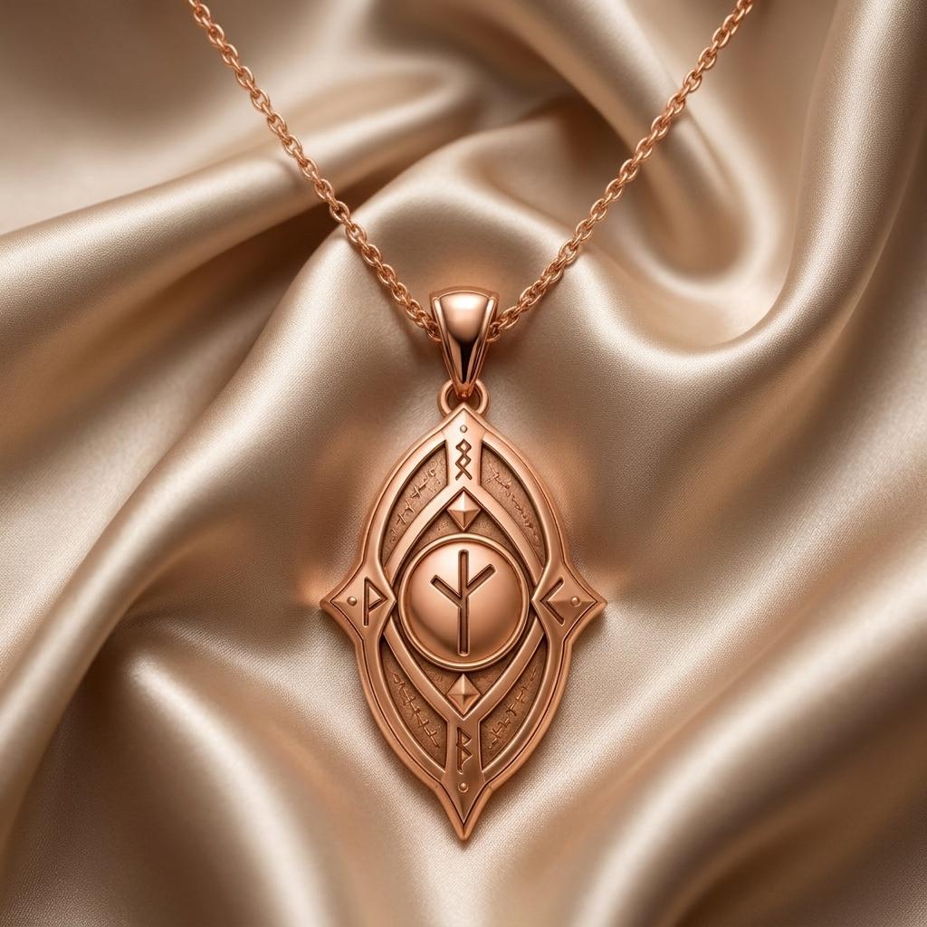 Protective Rune Necklace | 925 Sterling Silver | Norse Mythology Amulet | Gift for Protection