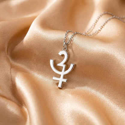 Erinyes Necklace | 925 Sterling Silver | Symbolic Goddess Jewelry | Empowerment Statement Gift