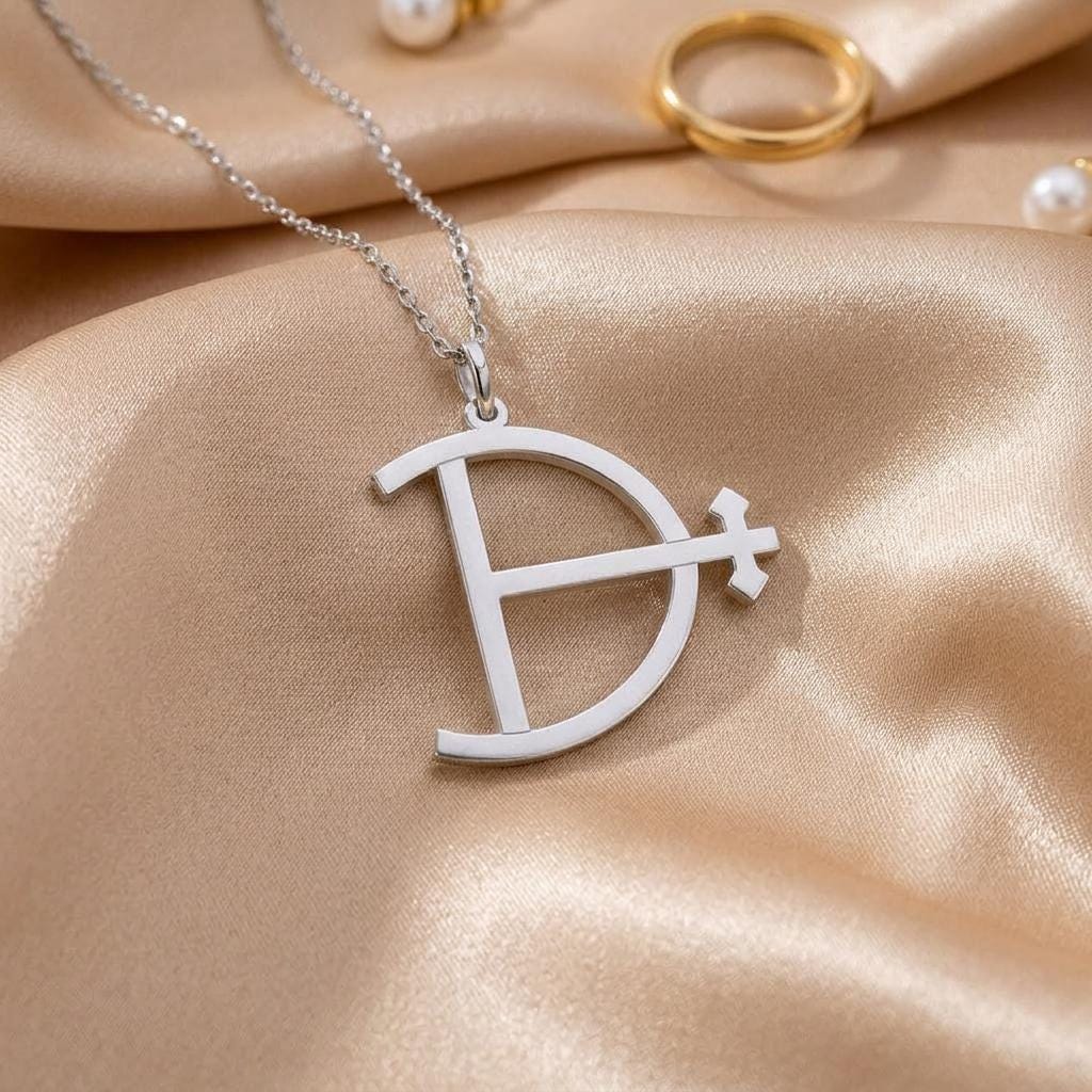 Magnesium Symbol Necklace | 925 Sterling Silver | Minimalist Symbolic Jewelry | Science & Wellness Gift