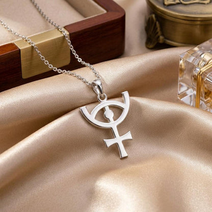 Osiris Necklace (Sterling Silver, Unisex) | Sterling Silver Jewelry | Ancient Egyptian Theme | Meaningful Symbolic Gift