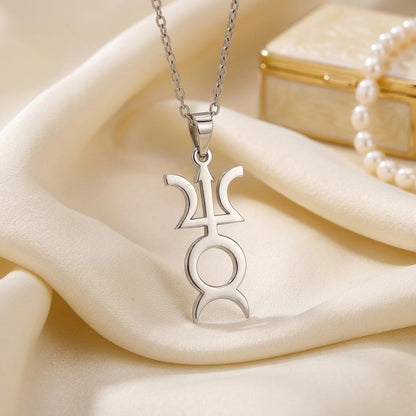 Varuna Symbol Necklace | 925 Sterling Silver | Mythological Symbolism | Meaningful & Unique Gift