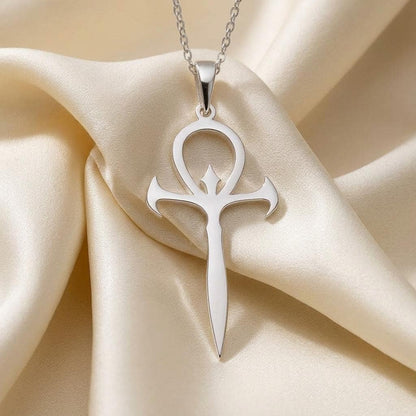 Ankh Necklace | 925 Sterling Silver | Mystical Life Symbol | Meaningful Life Gift