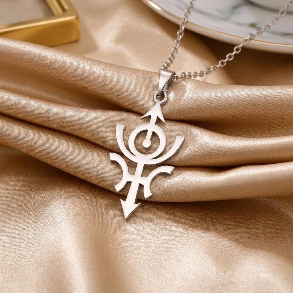 Cosmic Nibiru Necklace, | 925 Sterling Silver | Celestial Symbolism | Meaningful Spiritual Gift