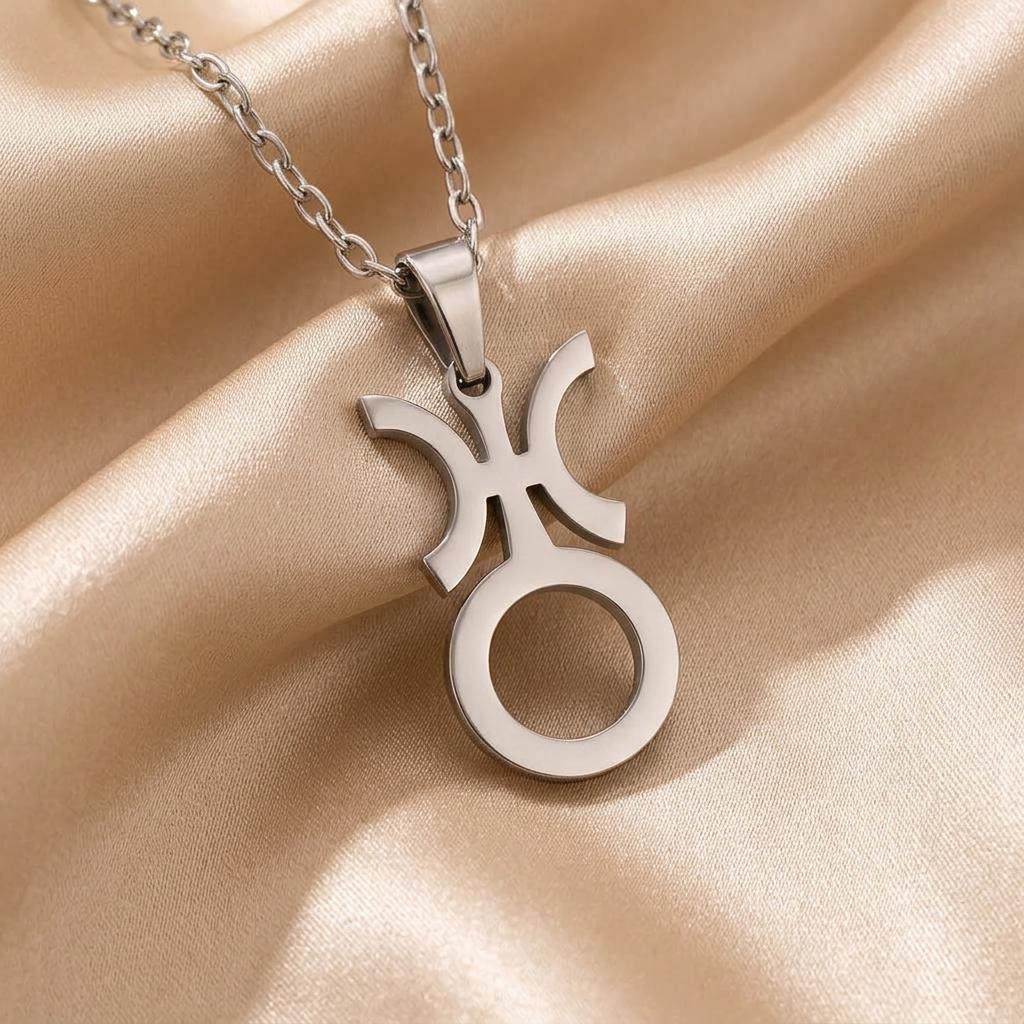 Uranus Symbol Necklace Handmade Astrological Pendant | Sterling Silver Jewelry | Astrology & Cosmic Theme | Meaningful Astrology Gift