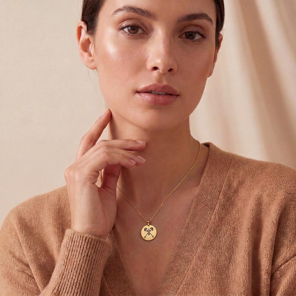 Bael Sigil Necklace | 925 Sterling Silver Jewelry | Occult Goetia Sigil Style | Dark Symbolic Gift