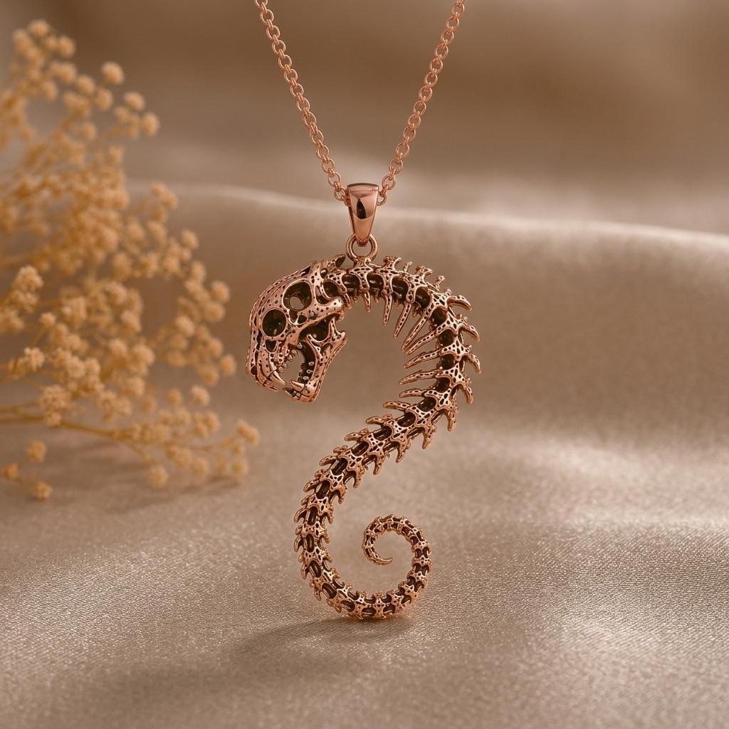Sacred Panther Relic pendant | 925 Sterling Silver | Mythical Creature Jewelry | Unique Statement Gift