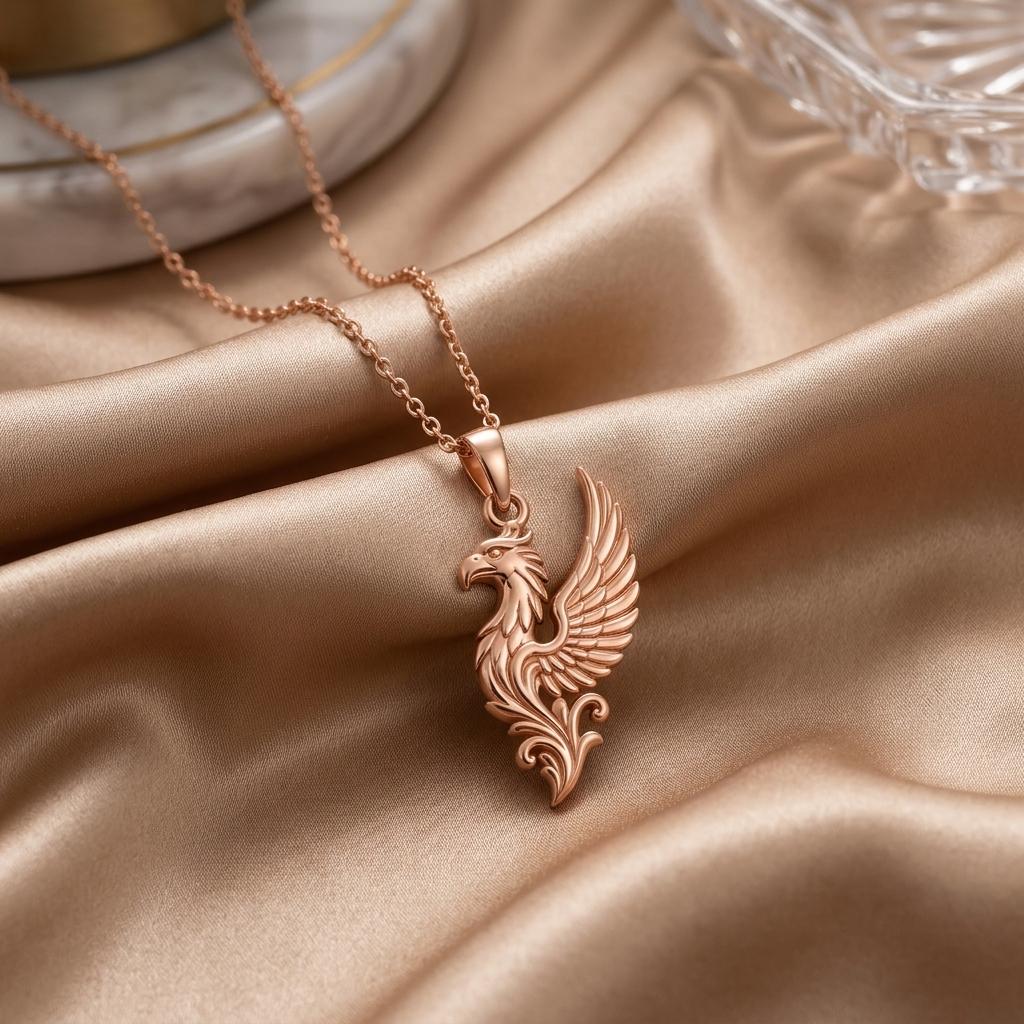 Griffin Wing Pendant | 925 Sterling Silver Jewelry | Mythological Fantasy Style | Symbolic Strength Gift