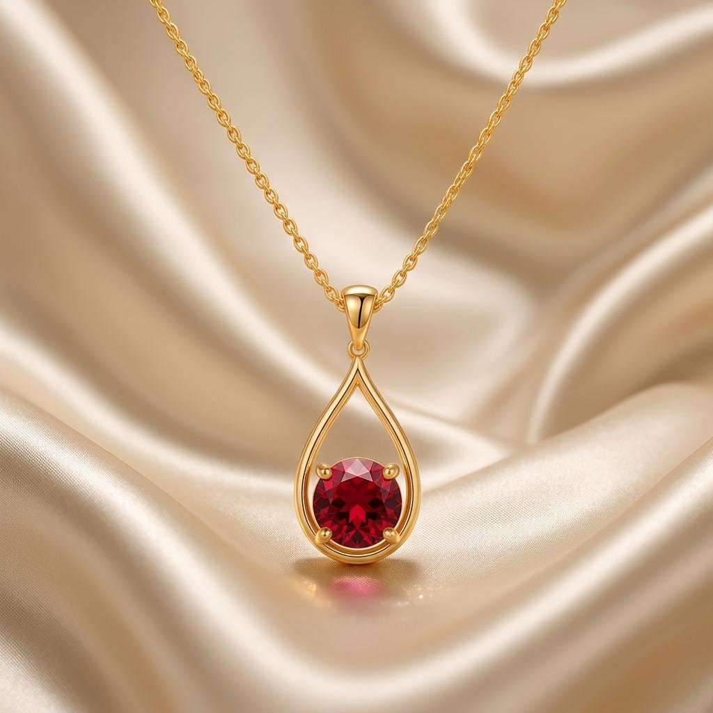 Divine Tear Necklace | 925 Sterling Silver | Elegant Teardrop Design | Special Occasion Gift