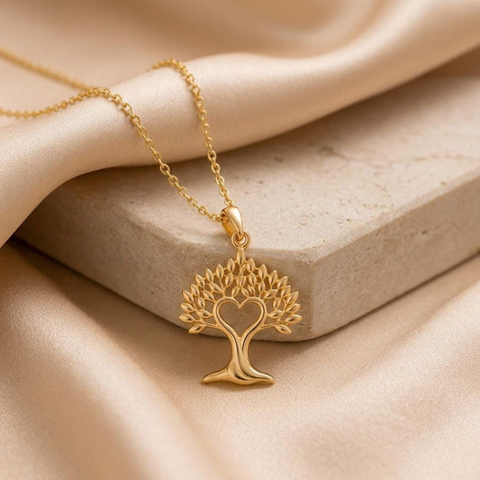 Bodhi Spirit Pendant | 925 Sterling Silver | Tree of Life Design | Meaningful Gift for Her